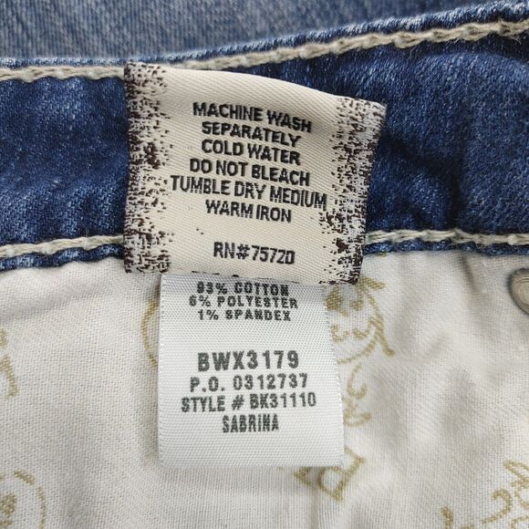 BKE Sabrina Womens Cutoff Denim Jean Shorts Distressed Size 30 - Picture 11 of 11